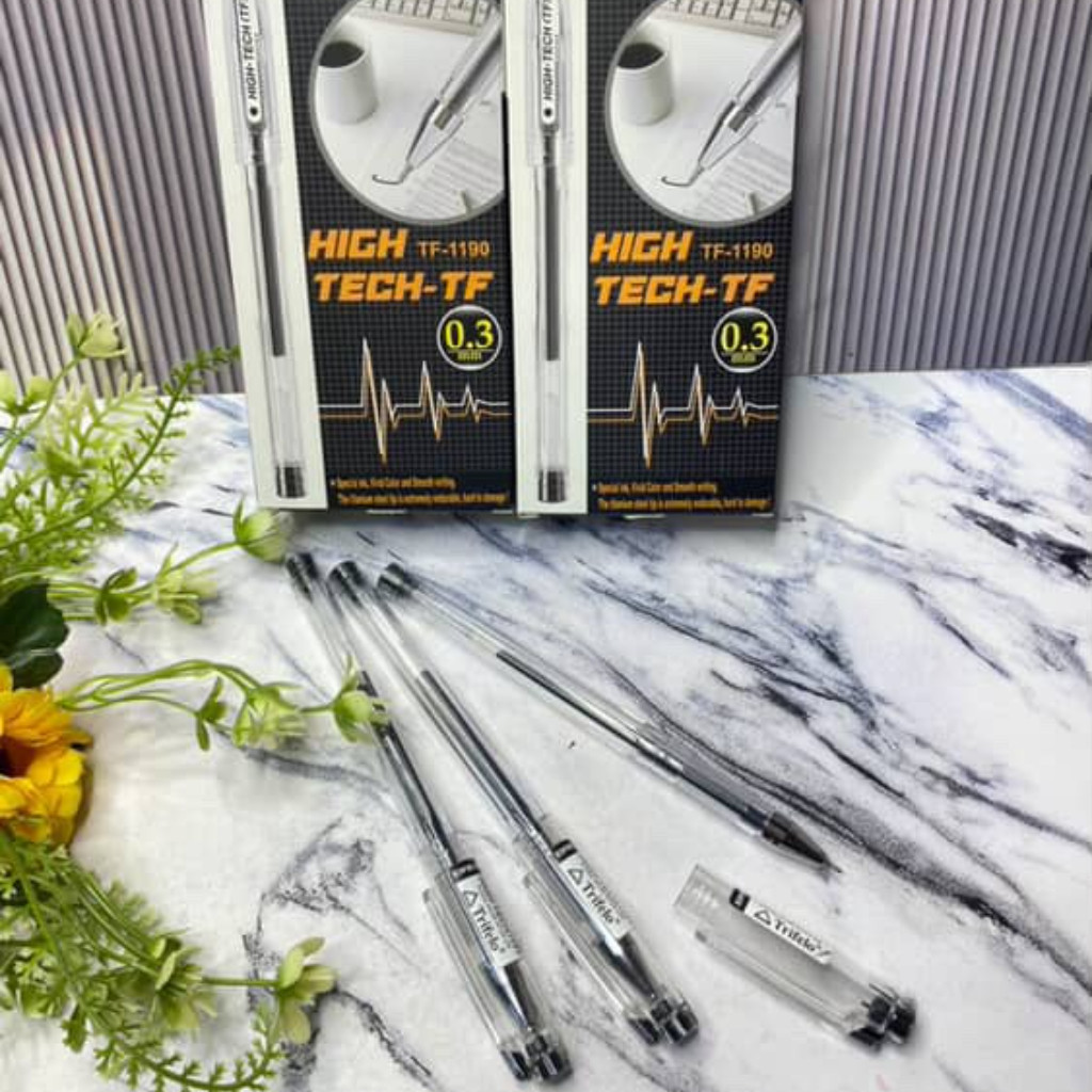 

Ecer Bolpoin Hitech Trifelo Hitam Biru 0,3 Original
