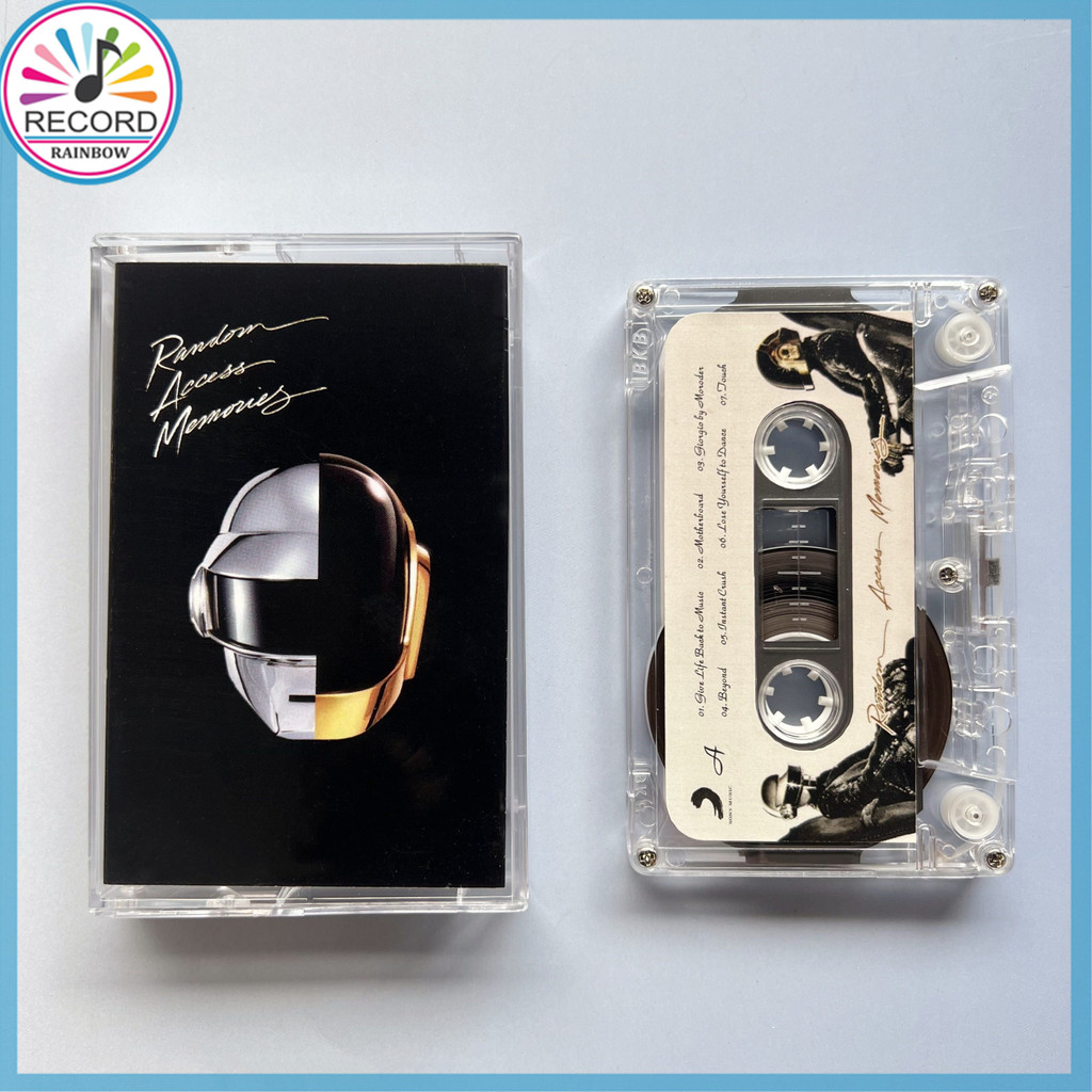Kaset Pita Daft Punk Random Access Memories Cassette Tape [Tersegel] Terbaru