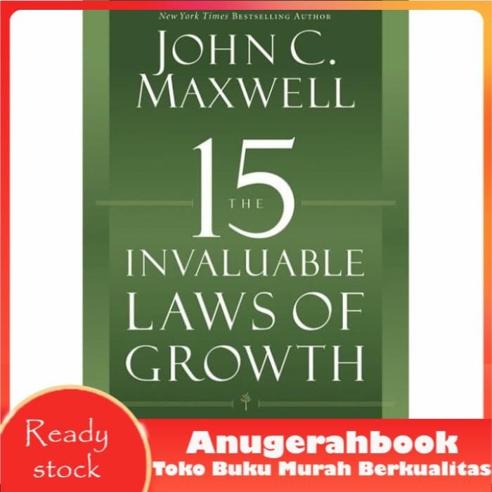 

PROMO The 15 Invaluable Laws of Growth (John C. Maxwell)