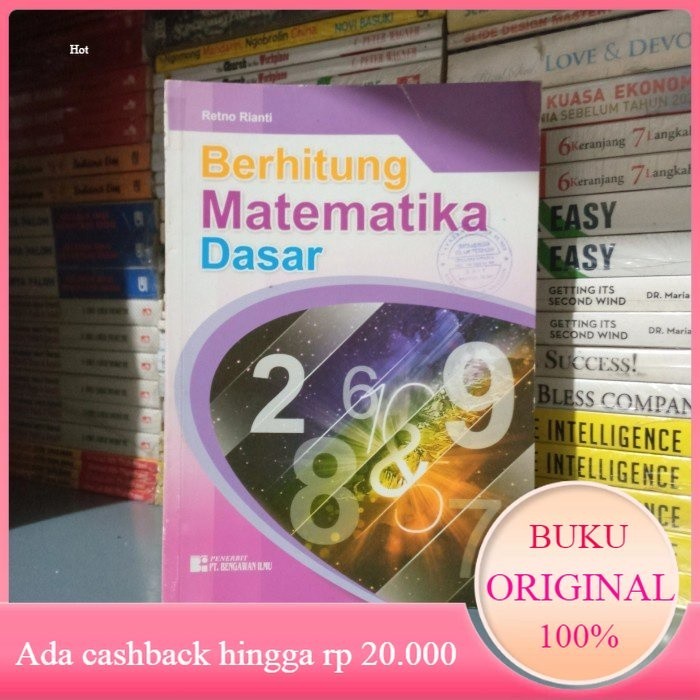 Buku Ori BERHITUNG MATEMATIKA DASAR Retno Rianti Original Bekas