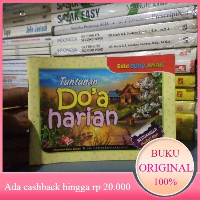 Buku TUNTUNAN DOA HARIAN UNTUK ANAK Islami Bekas