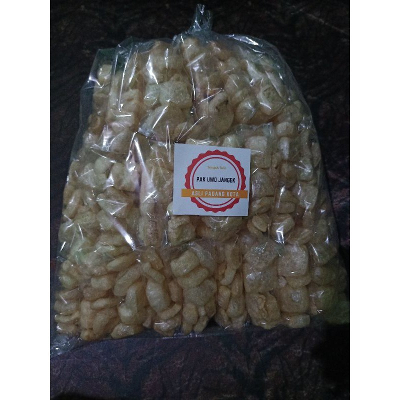 

Kerupuk Kulit Padang | Kerupuk Jangek | Kerupuk rambak | Padang Kota isi 50 Bungkus