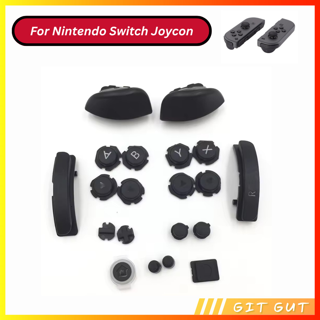 Nintendo Switch 1 / OLED Joycon Button Replacement Tombol Pengganti ABXY L R ZL ZR