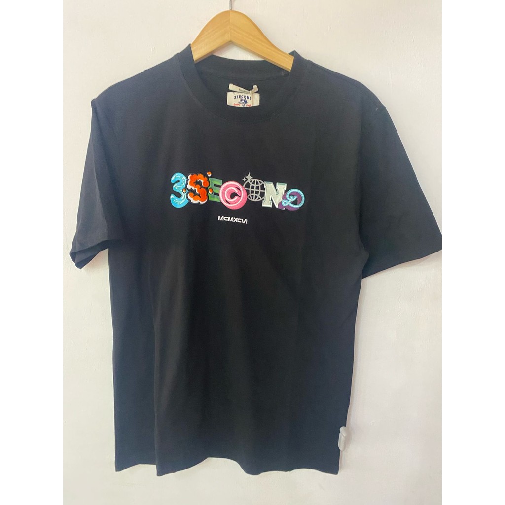 3Second Men's T-Shirt Short Sleeve s12022512 Pria Kaos Katun