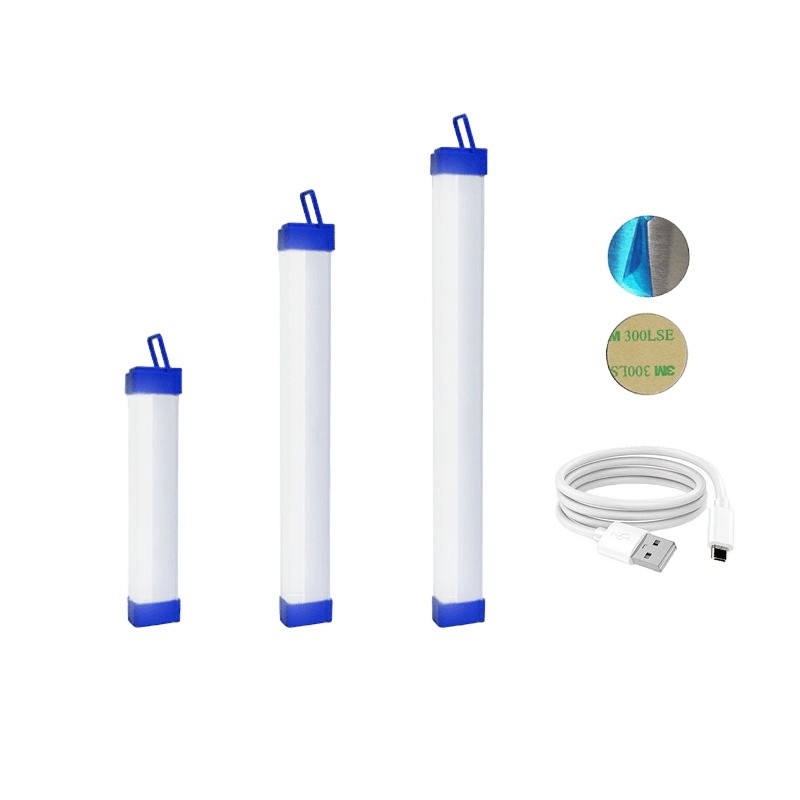 Lampu Led Emergency Darurat Portable Stik Panjang 3 Mode Multifungsi Dc 5V 20W 40W 60W Lampu Kemah