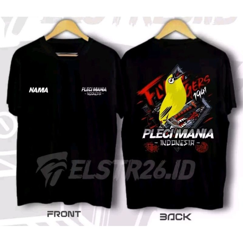 KAOS PLECI MANIA INDONESIA SABLON DTF