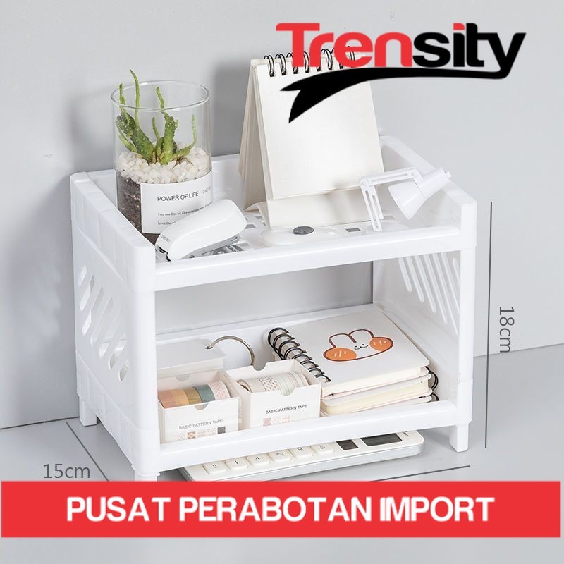 Rak Serbaguna Portable Meja Kosmetik Mini/Rak Meja Kecil Multifungsi/ Rak Dapur Rak Kamar Mandi *TRE