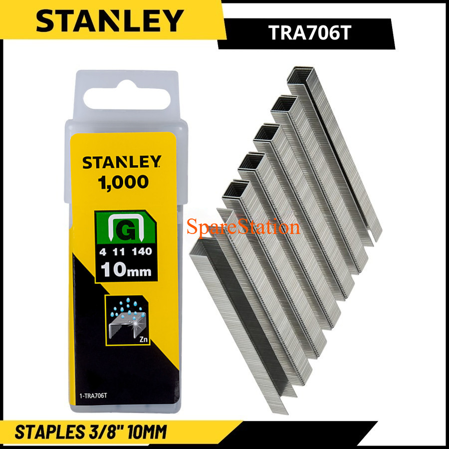 

Staples 10mm STANLEY TRA706T Sharpshooter Staples 3/8