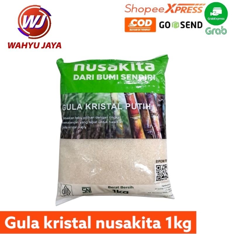 

gula kristal nusakita 1kg