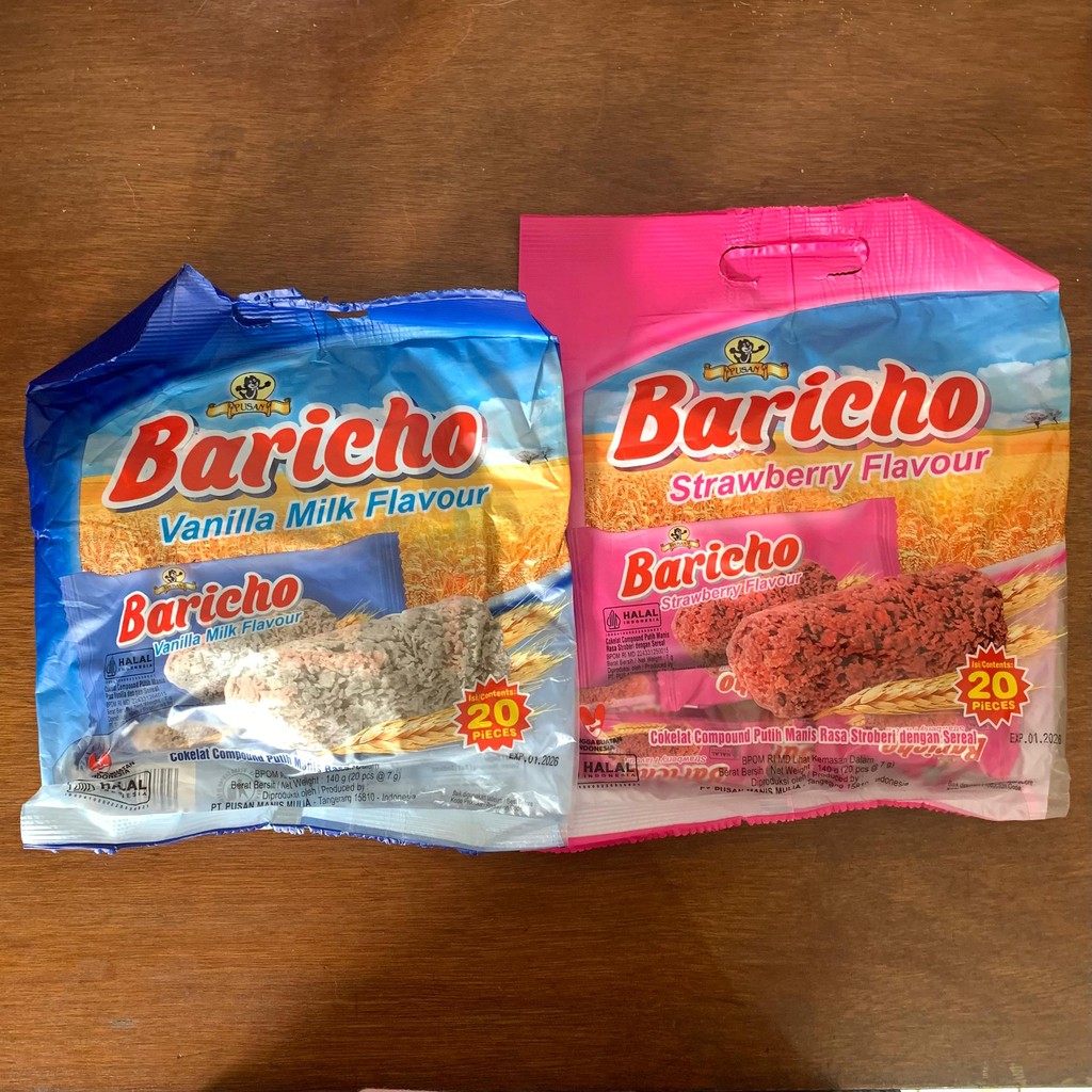 

HCS - Baricho oat Cokelat Chocolate sereal bar strawberry / vanilla