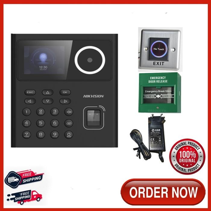 

Paket Akses Door Hikvision DS-K1T320MFX Face Access Control Door - UNIT SAJASale