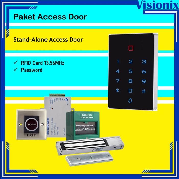 

Paket Access Control Kartu RFID 13.56MHz Standalone