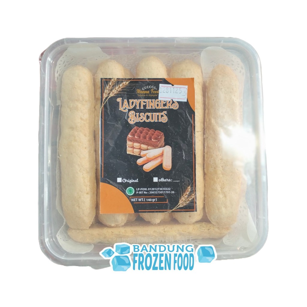 

MANNA FOOD LADY FINGERS BISCUITS 140GR