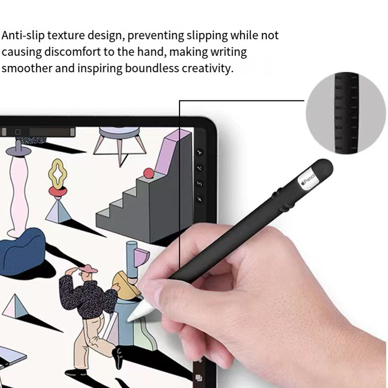 Apple Pencil Sleeve Silicone Case Apple Pencil Untuk Apple Pencil Generasi Pertama Solusi Kebutuhan