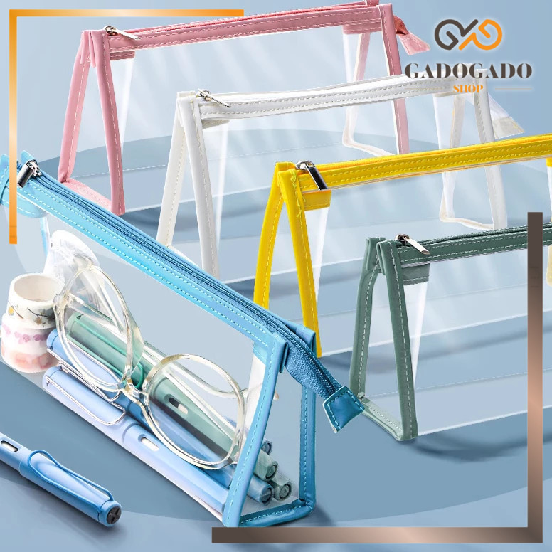 

GGS Kotak Pensil Bening / Kotak Pensil Kapasitas Besar Multifungsi / Pencil Case Bening / Pencil Case Kapasitas Besar Y3447