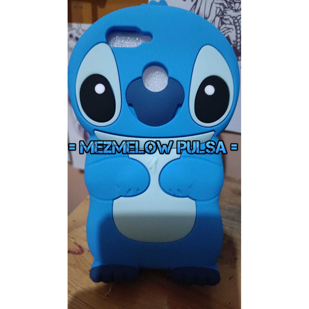 Soft Case karakter Case karakter 3d Stitch Caseng OPPO A12 / OPPO A7 / OPPO A5S / OPPO F9 PRO / OPPO