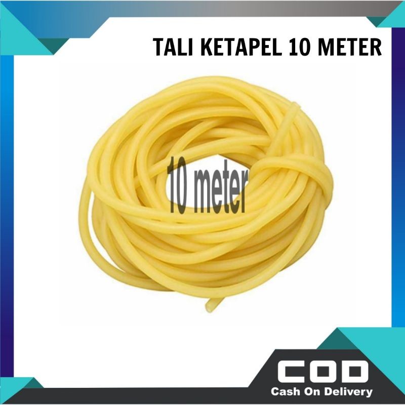Tali Ketapel Karet Ketapel Besi Slingshoot Lentur Panjang 10 Meter medan amplas