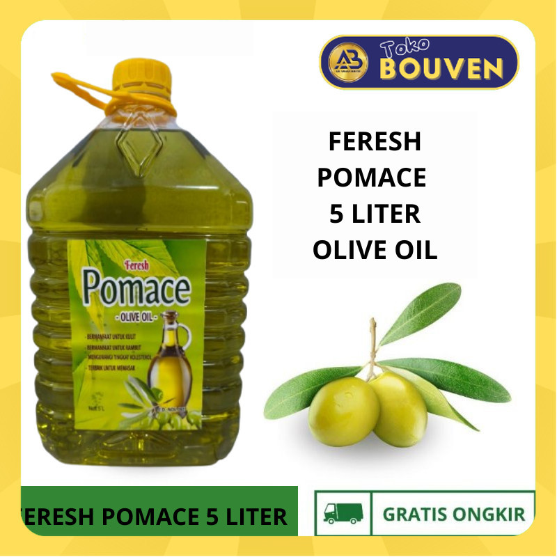 

Pomace Olive Oil 5 Liter / Minyak Zaitun Pengganti Minyak Goreng Lebih sehat