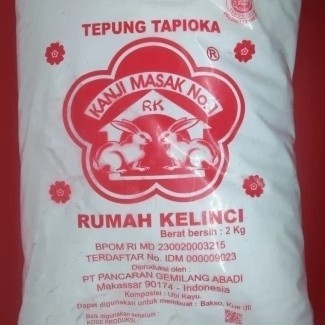 

tepung tapioka kanji dua kelinci 1 kg pasar online makassar