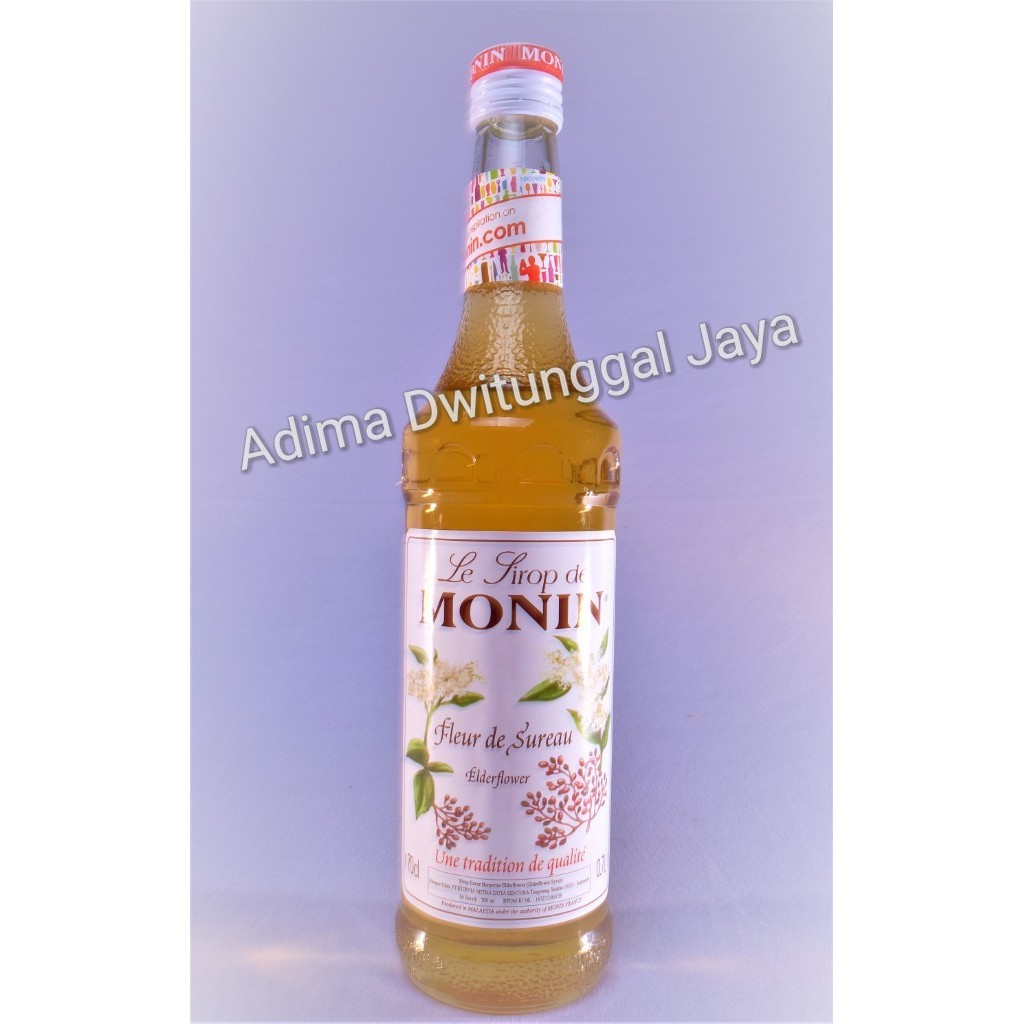 

Monin Elderflower Syrup / Sirup Monin Elderflower 700ml