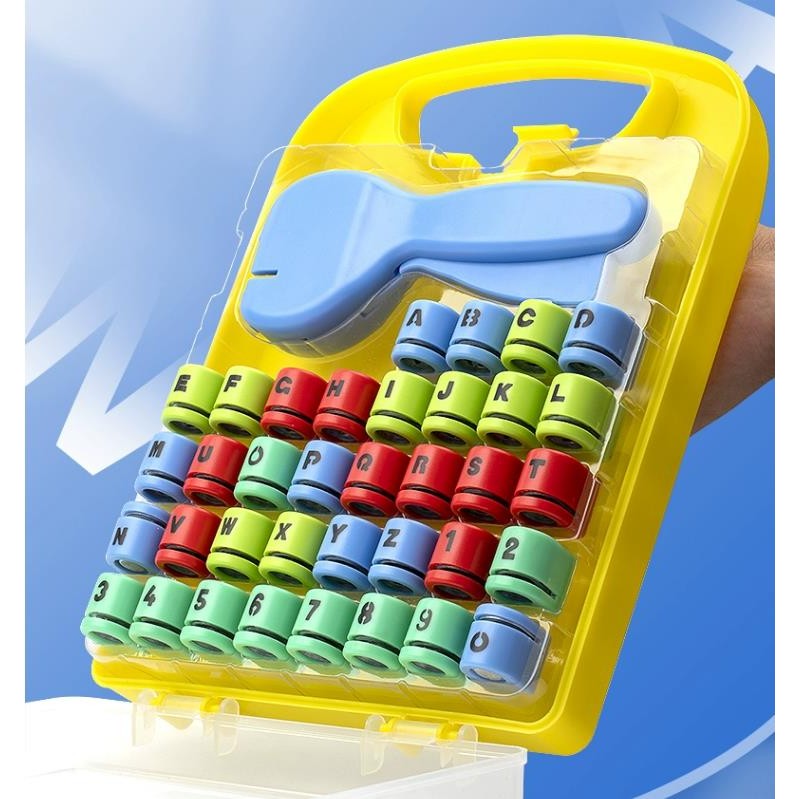 

26 Letters Hole Puncher 0-9 Numbers Paper Cutter Machine Loose-Leaf Craft Punches Scrapbooking DIY Tools Office Binding Supplies