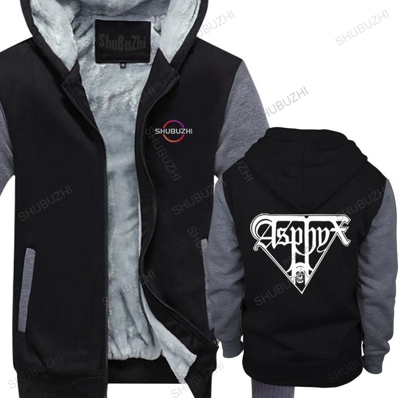new arrived warm coat men fleece hoody hot sale sweatshirt ASPHYX LOGO brand shubzuhi winter hoodie 