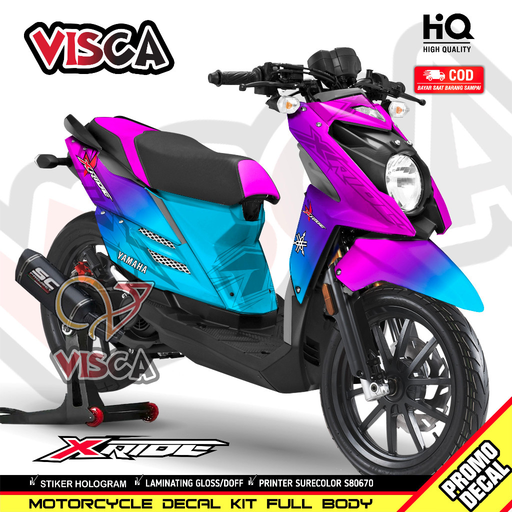 Decal Xride 115 Full Body Stiker Xride 115 Dekal Xride 115 BUNGLON