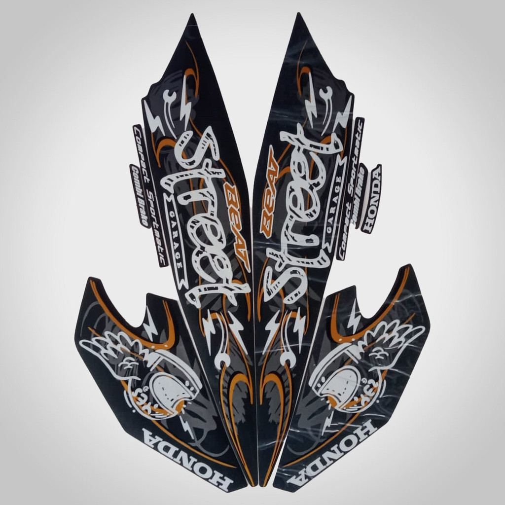 STIKER STRIPING STANDART HONDA BEAT STREET 2021 LIS BODY BEAT STREET 2021 TERMURAH