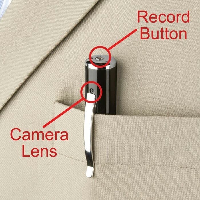 Promo Mini Spy Pen HD Video Hidden Camera (Pulpen dengan Kamera Perekam)