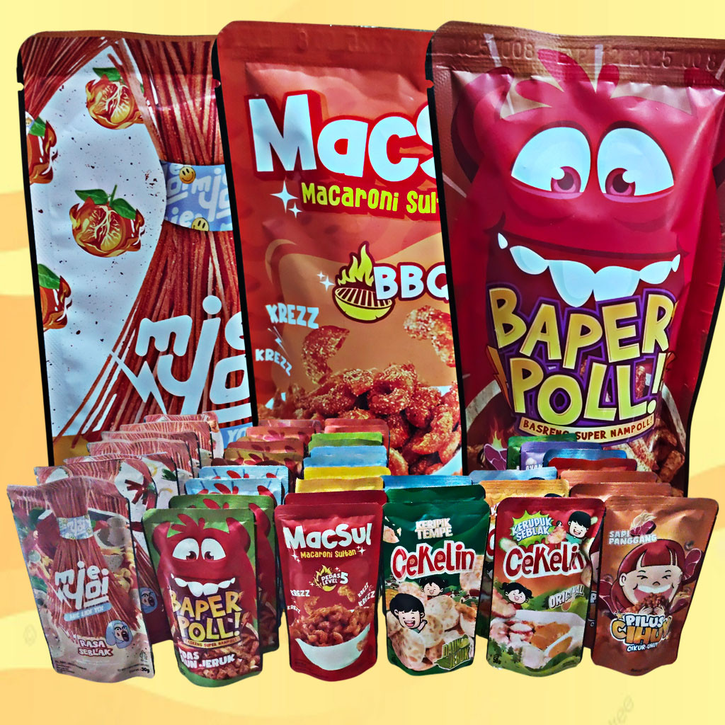 

CEKELIN Cemilan Kering Produk Komplit