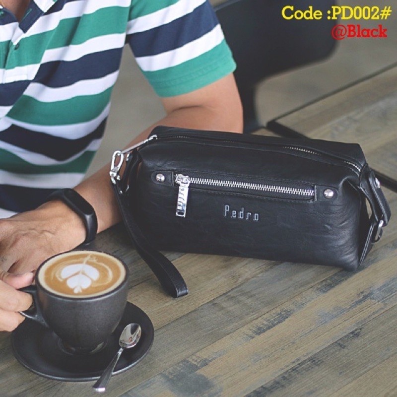 Handbag Pedro Clutch Pria Dan Wanita Import