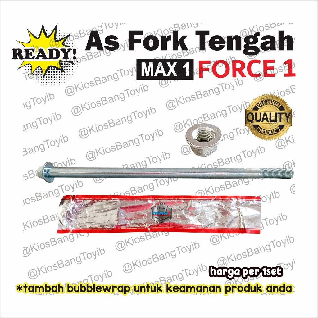 As Fork Garpu Tengah Yamaha Force 1 FIZR FIZ R FIZ-R Jupiter Z (Max 1)