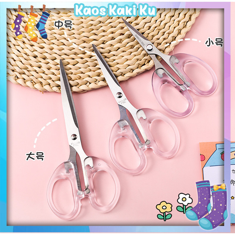 

Gunting Kertas Transparan Pemotong Kertas Scrapbooking Cutter Perlengkapan Kantor Sekolah 982