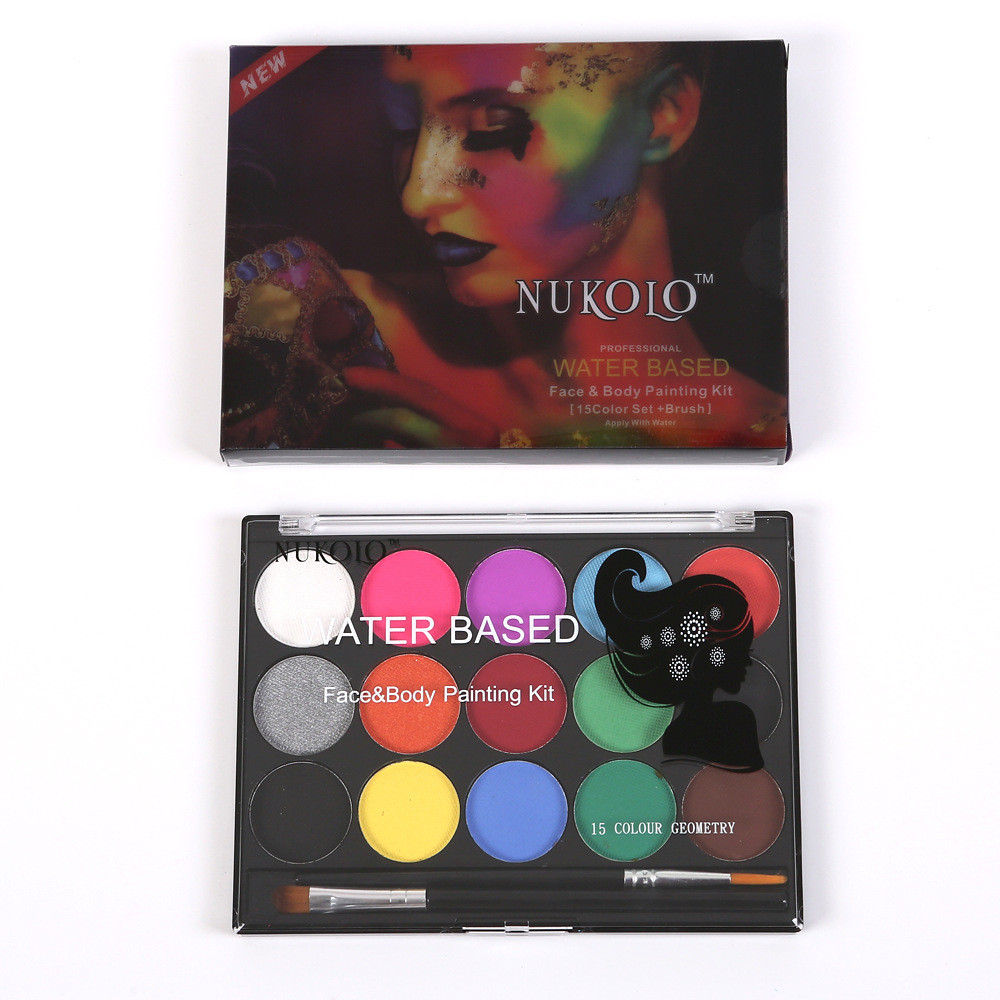 

Cat Air Wajah Face Painting Anak Makeup Palette Cat Face Paintng Kit