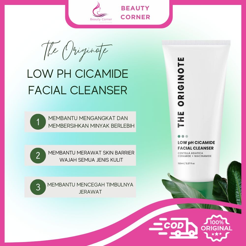 The Originote Low pH Cicamide Facial Cleanser - 150ml