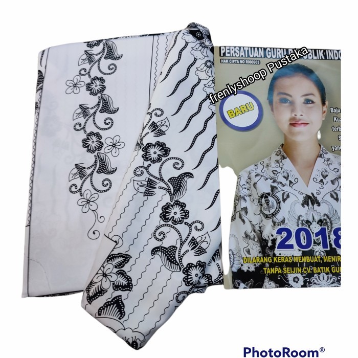 ✨NEW✨ -Kain Batik PGRI semi sutra ori / Bahan Batik seragam PGRI semi sutra - batik PGRI- 1.2.23