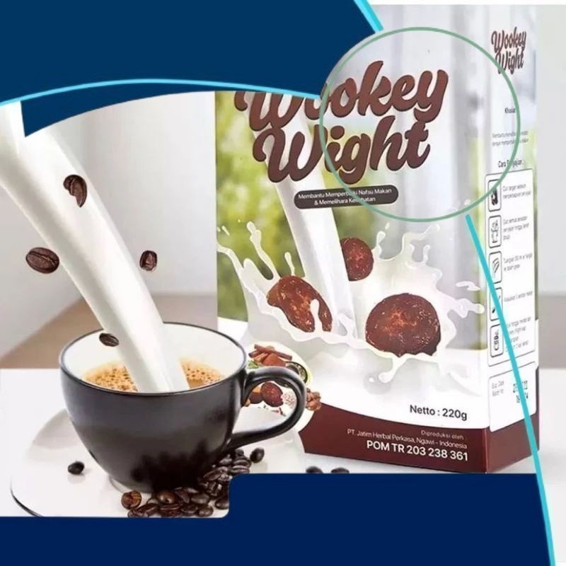 

---COD--- Paket 1 Box - Terlaris Wookey Wight - Susu Penambah Berat Badan Naik 3-5kg dalam 2 minggu dengan pemakaian rutin