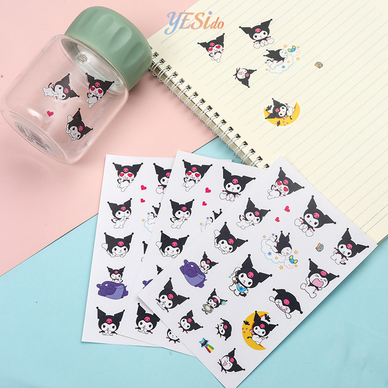 COD Stiker Sanrio / Stiker Kartun Anak-Anak / Stiker Buku Pegangan Tahan Air Yang Lucu-YES
