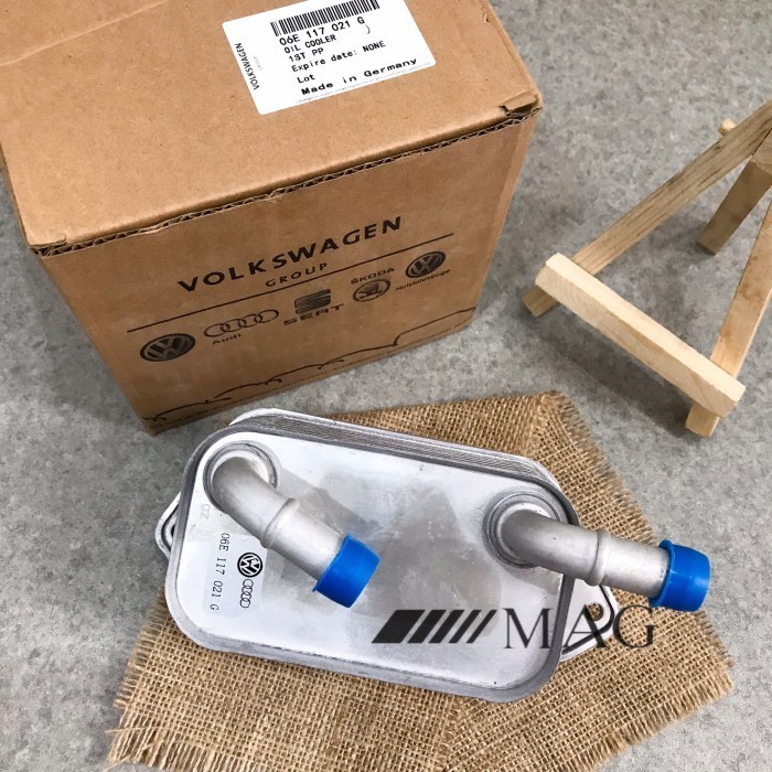 Oil Cooler Mesin Engine Audi A6 C6 V6, Audi A6 C7, Audi Q7 3.0 4L ORI