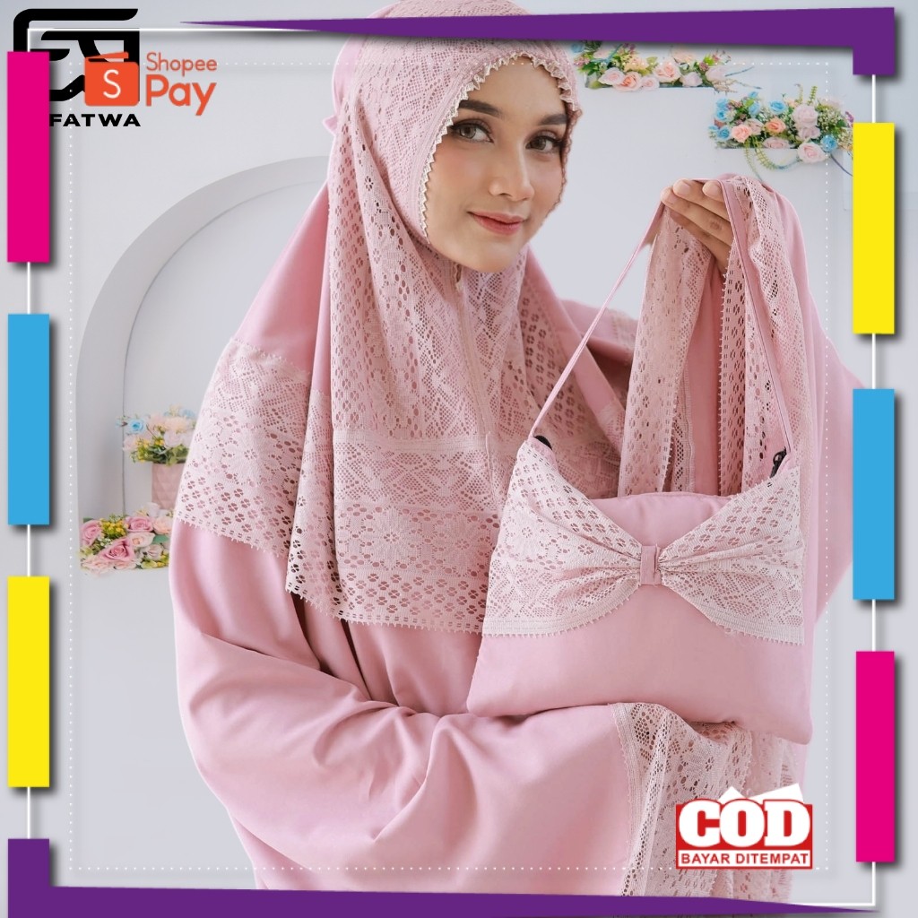 [PREMIUM ORIGINAL] ALFATWA - Mukena Dewasa Marissa Renda Malika