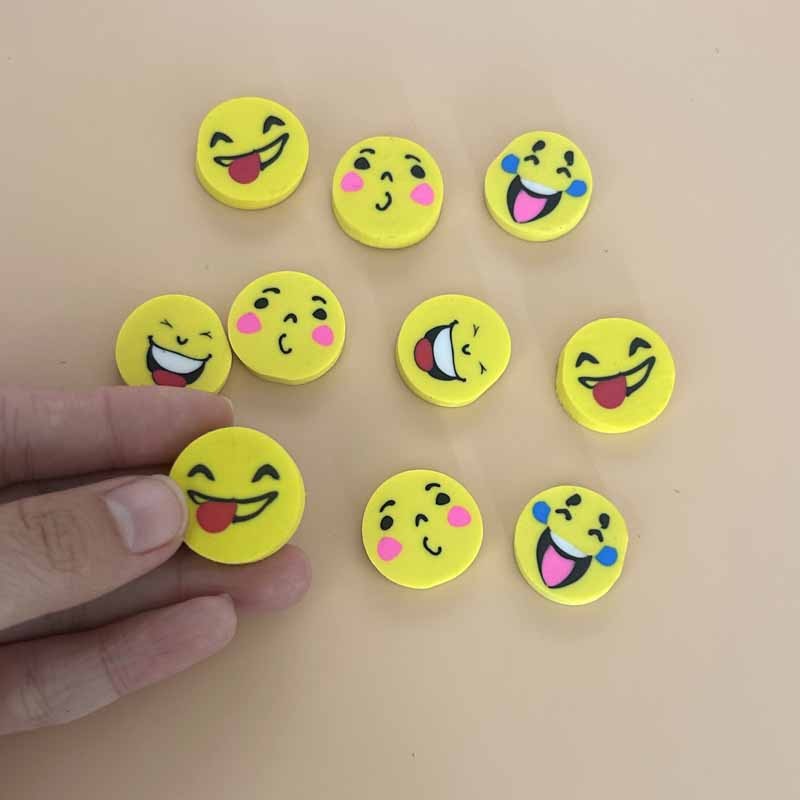 

40 Pcs Mini Desk Rubber Eraser Office Correction Supplies Stationery Cute School Small Eraser Classroom Student Lovely Prizes