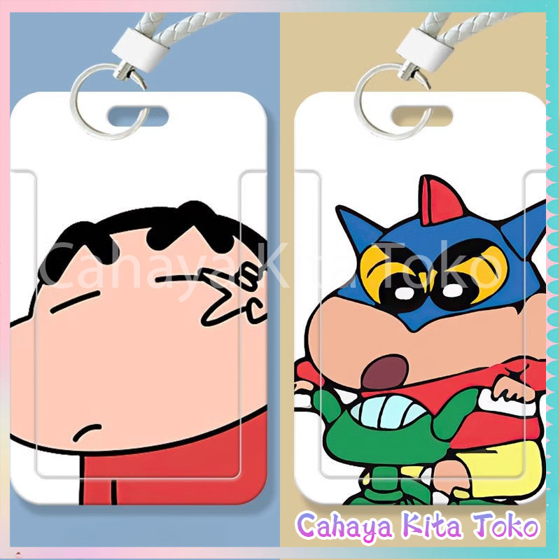 

【Diskon Lebaran】ID CARD HOLDER/SARUNG KARTU/pesanan Hadiah Khusus/SUPPORT HARGA GROSIR/Shinchan yang lucu dan aneh