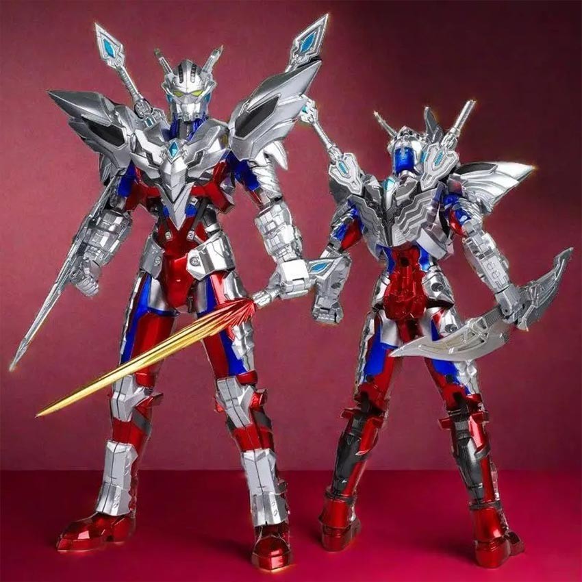 Action Figure Shf Ultraman Suit Darklops Zero Ultramen Figur Ultraman Zero Beyond SHF Galaxy Glitter