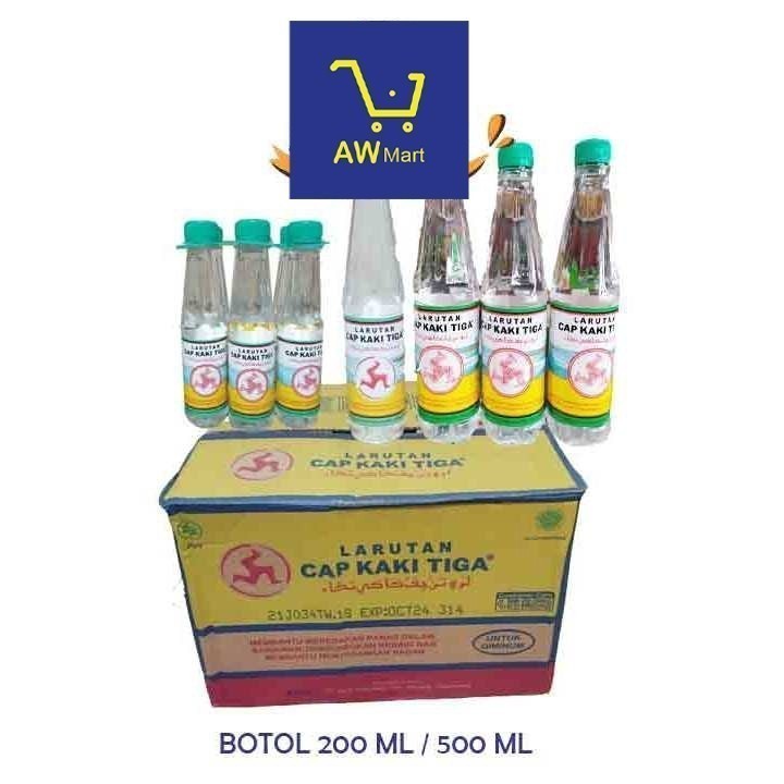 

LARUTAN KAKI 3 BOTOL BESAR DAN KECIL 1 DUS ISI 24 DAN 48 BOTOL - LARUTAN BOTOL 200ML DAN 500ML [INSTANT]