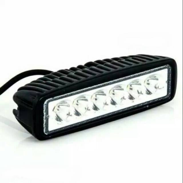 Lampu tembak 6led, lampu sorot touring panjang universal 12v motor mobil