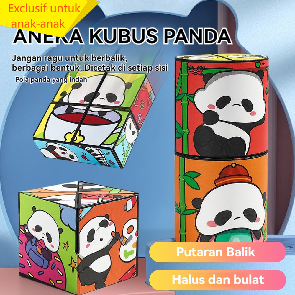 Anak Anak Mengasah Otak Kreativitas Edukasi Magic Cube Mainan Rubik Dapat Diputas Sayang.