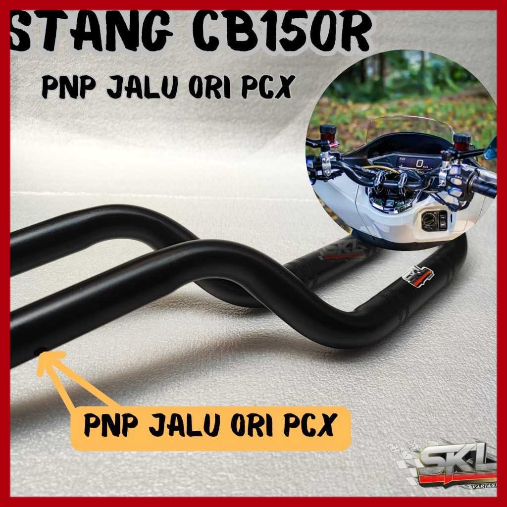 Stang Stir Setang setir honda cb150r CBR cb 150 r led pendek pcx Hitam AHM 99% Mirip ORI AHM cb gl m