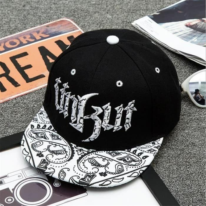 

- MLB Topi Snapback Hat Hip-Hop Casual Bordir Unkut - M59 -