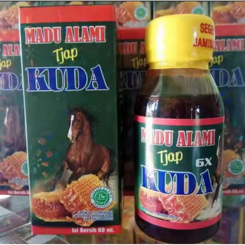 

MEN SALE Madu Super Tonik Tjap Kuda 6X Obat-Kuat Herbal Super Asli Cap Kuda Tahan-Lama Original