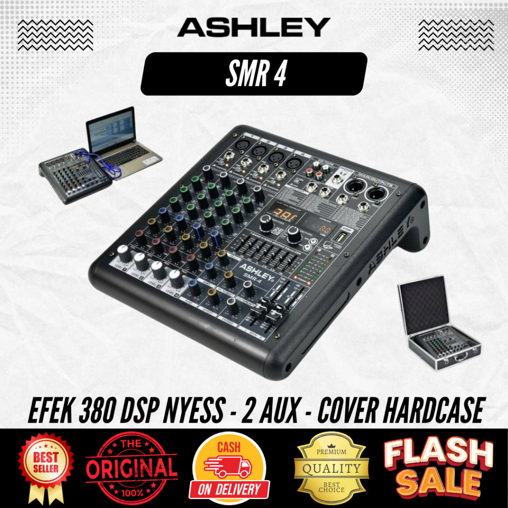 Mixer 4 Channel Ashley SMR 4